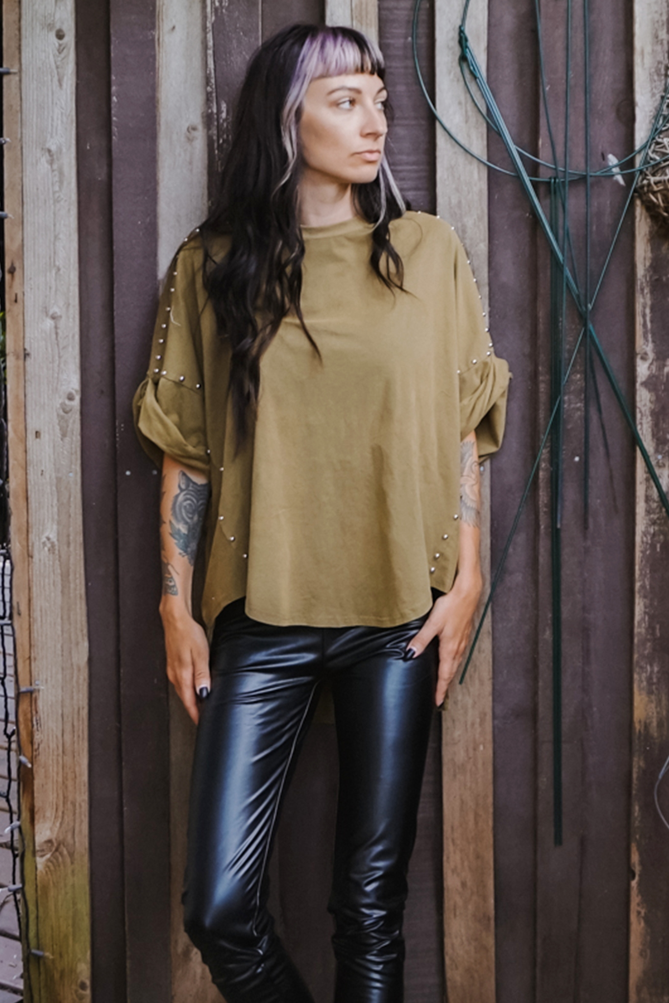 Roxie Top - Olive
